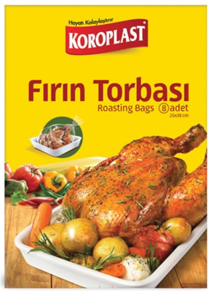 Fırın Torbası 8'li 2 Adet