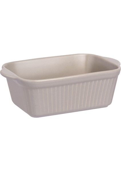 Mat Renkli Porselen Fırın Kabı 16.7 cm 4 Adet