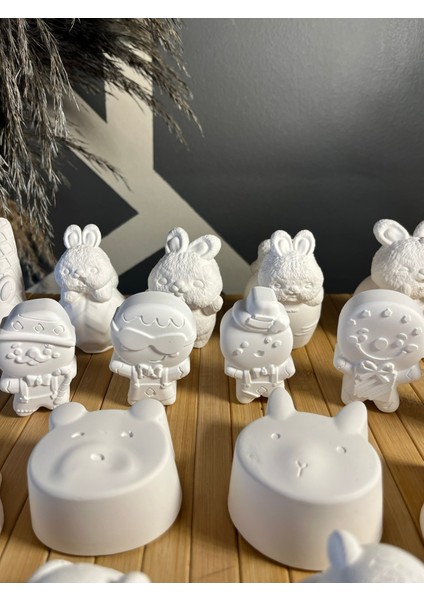 22 Adet Xxl Kurabiye Adam ve Hayvanlar Taş Boyama Çocuk Gelişimi Taş Boyama Seti Etkinlik fiyatları