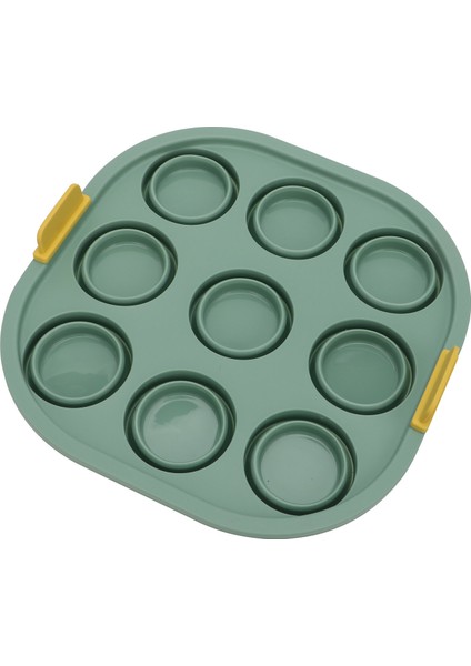 Katlanabilir Muffin Kalıbı 9'lu