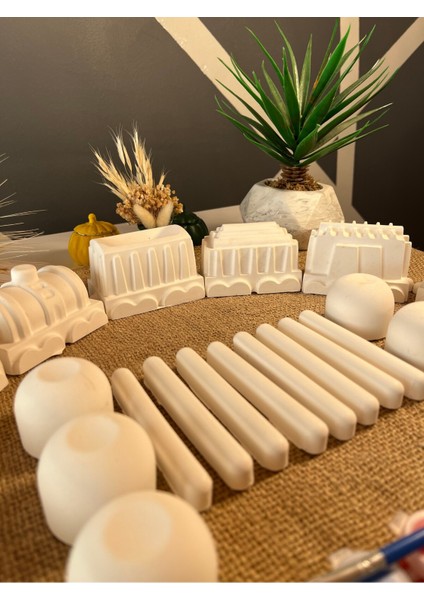 23 Adet (3d) Tren Seti Taş Boyama Çocuk Gelişimi Etkinlik Figür Taş Boyama Seti Train Stone Painting indirimleri