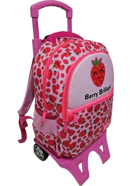 Muggle Çekçekli Okul Çantası Çilek fiyatları