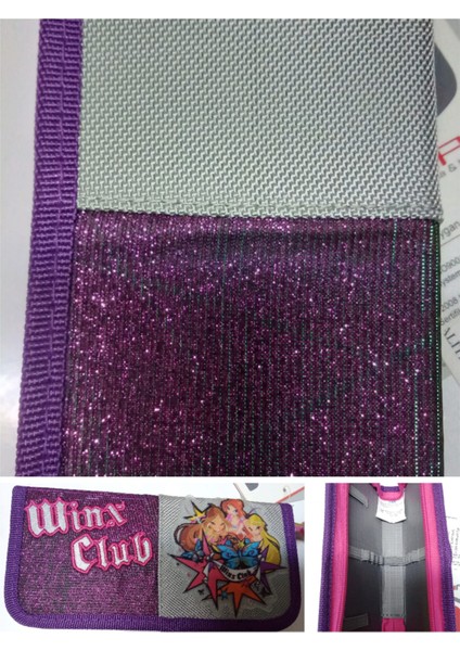 Wınx Club 62313 Tek Gözlü Mor-Gri Renk Kalemlik