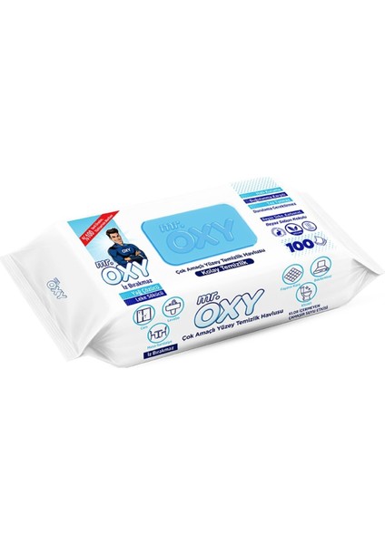 Yüzey Temizlik Havlusu Beyaz Sabun 100'LÜ 2 Adet