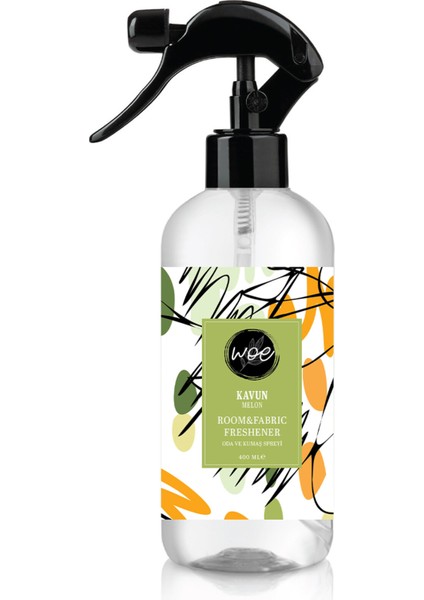 Oda ve Kumaş Spreyi Kavun 400 ml 4 Adet