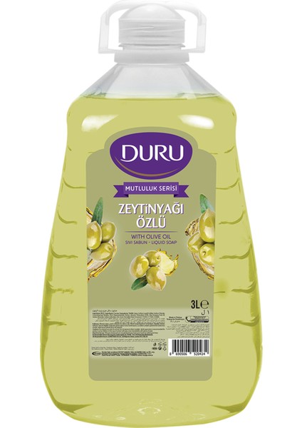 Sıvı Sabun Zeytinyağlı 3 L 3 Adet