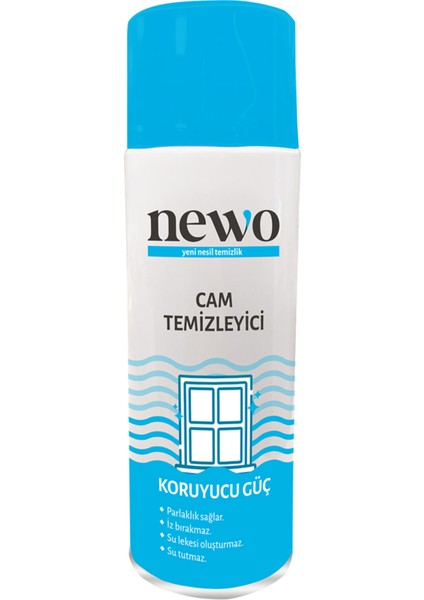 Cam Temizleyici Köpük 500 ml 4 Adet