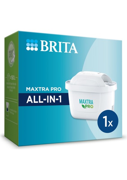 Maxtra Pro All In 1 Su Filtresi Tekli 4 Adet