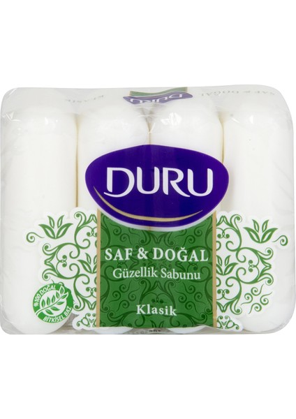 Güzellik Sabunu Saf&doğal Klasik 4X70 G 3 Adet