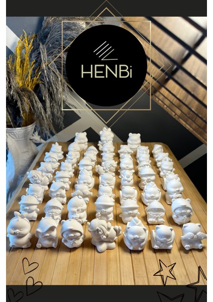 25 Adet Sürpriz Figürler Taş Boyama Çocuk Gelişimi The Surprise Taş Boyama Seti Etkinlik Hediyelik