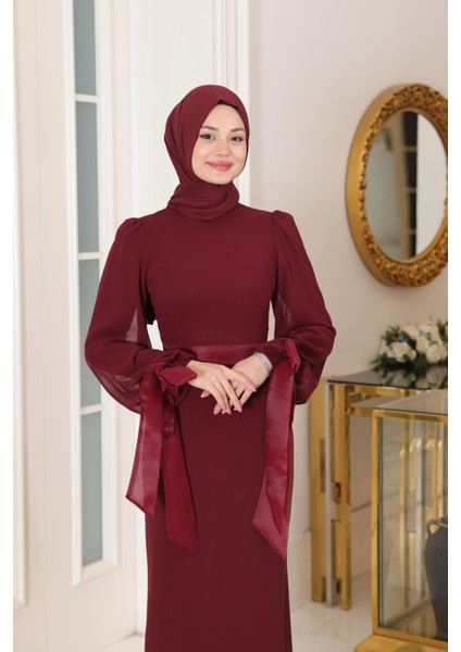 Firuze Abiye Bordo SN110 fiyatları