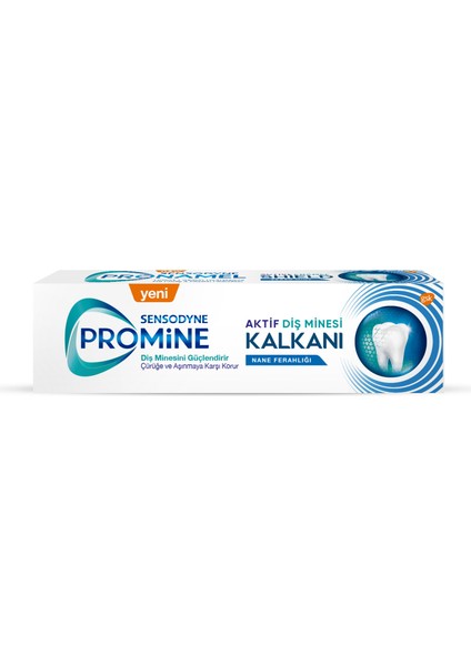 Promine Aktif Diş Minesi Kalkanı Nane 75 ml 4 Adet