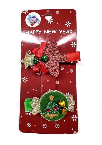 Snow Angels Yılbaşı Saç Süsü JB2404-XM277/281/297/3 2 Adet