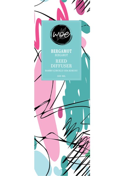 Çubuklu Oda Kokusu Bergamot 100 ml