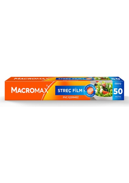 Macromax Streç Film 50 M 4 Adet
