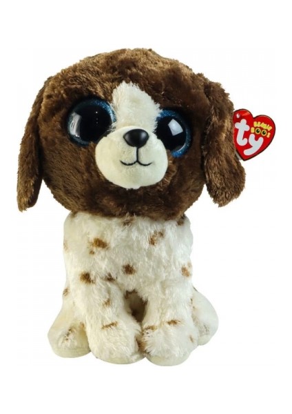Ty Beanie Boos Kahverengi Benekli Peluş Köpek Muddles 15 cm