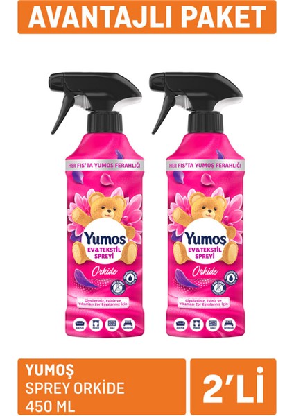 Sprey Orkide 2 x 450 ml 4 Adet