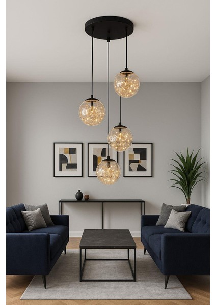 Ferluce Kartopu 4lü Bal-Füme+Peri