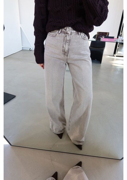 Yıkamalı Geniş Paça Jean fiyatları