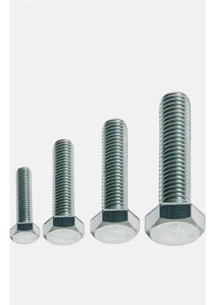 M8×60MM Civata 8.8 Kalite 6 Köşe 200LÜ Paket