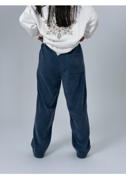 Oversize Lacivert Kadın Baggy Eşofman COC2534 fırsatları