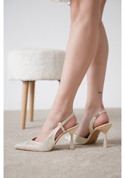 Shine Taş Detaylı Stiletto & Topuklu Ayakkabı indirimleri
