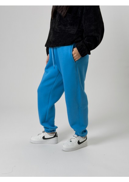 Şardonlu Mavi Kadın Jogger Eşofman COC2540 fiyatları