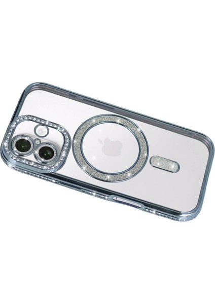 Apple iPhone 17 Joke Simli Magneticsafe Kılıf - MAVI-(5796) - MCT3984-7950 modelleri