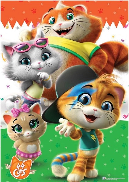 Cat 709 44 Kedi Puzzle 50 Parça - Ks Puzzle fiyatları