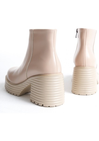 Cals Yüksek Taban Topuklu Kadın Bot fırsatları