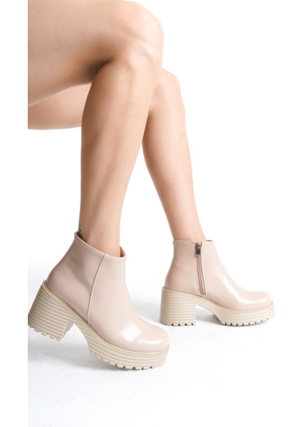 Cals Yüksek Taban Topuklu Kadın Bot indirimleri