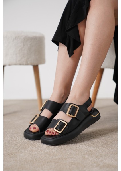 Eva Beyaz Cilt Hakiki Deri Kadın Sandalet fiyatları