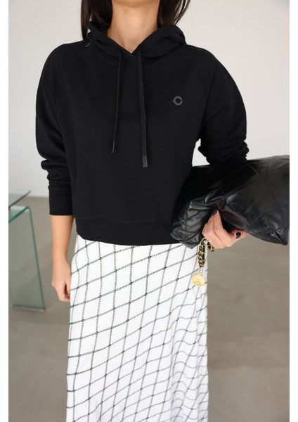 Kapişonlu Basic Sweat modelleri