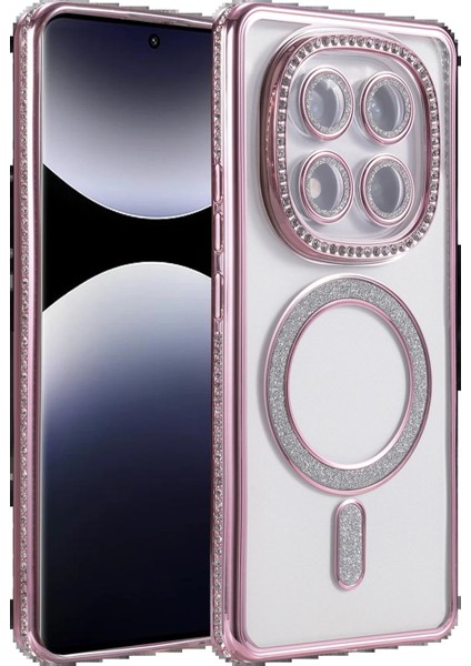 Xiaomi Redmi Note 14 Pro 4g Joke Simli Magneticsafe Kılıf - PEMBE-(5796) - MCT9423-5947