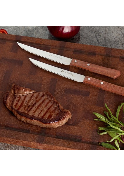 Brezil 2 Parça Steak Bıçak 11 cm
