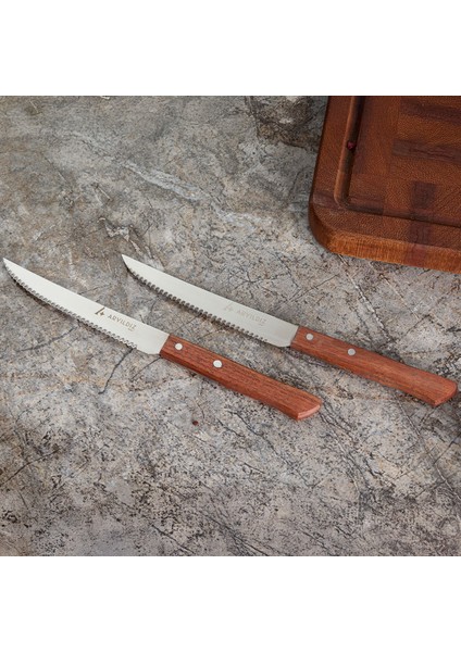 Brezil 2 Parça Steak Bıçak 11 cm modelleri