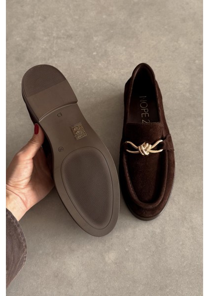 Tokyo Kahverengi Hakiki Deri Loafer fırsatları