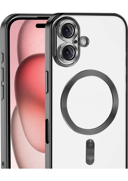 Apple iPhone 17 Kross Magneticsafe Kapak - SIYAH-(5796) - MCT9795-3909 fiyatları