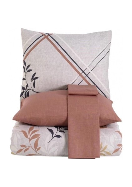 Hobby Çift Kişilik Ranforce Nevresim Takımı Belen Kahve modelleri