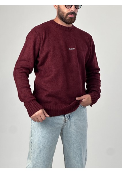 Basic Bordo Erkek Sweatshirt COC1015