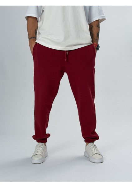 Şardonlu Bordo Erkek Jogger Eşofman COC2550 fiyatları