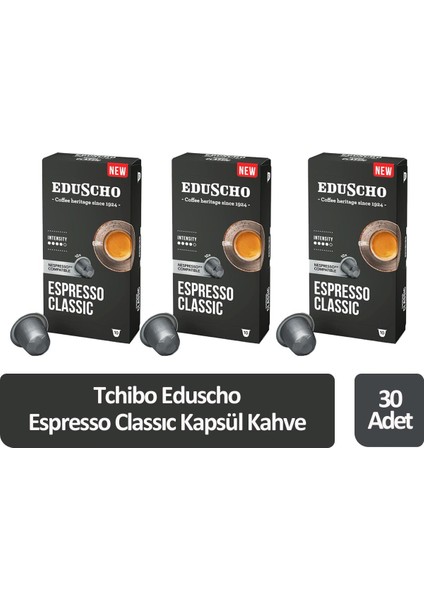 Eduscho Espresso Classic Kapsül Kahve 30 Kapsül