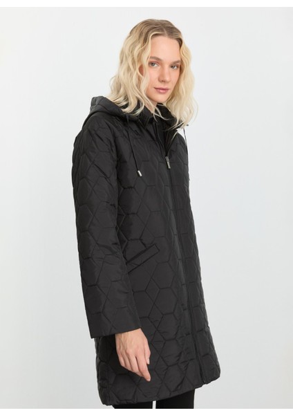 Siyah Kadın Mont 25KSL6158 fiyatları