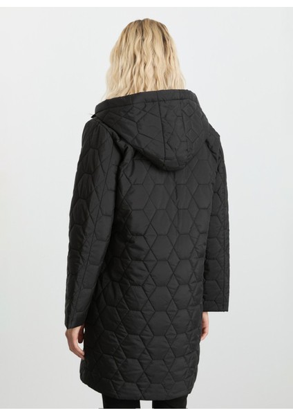 Siyah Kadın Mont 25KSL6158 modelleri
