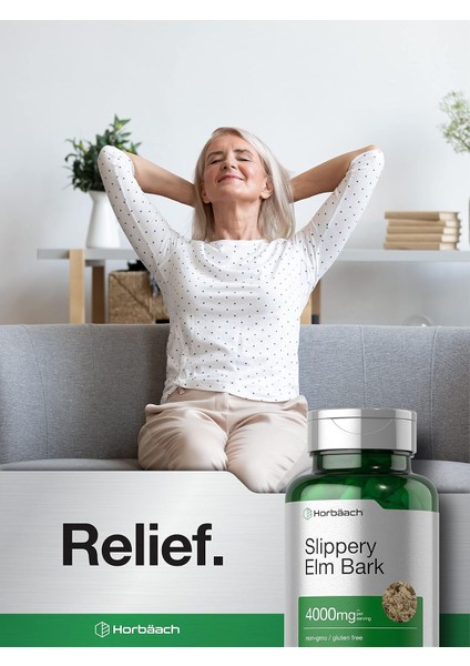 Horbäach Slippery Elm Bark 4000 Mg 200 Caps modelleri