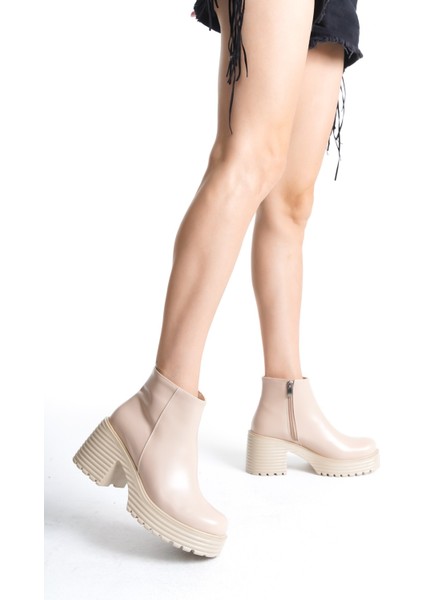 Rubi Kadın Yüksek Taban Topuklu Bot