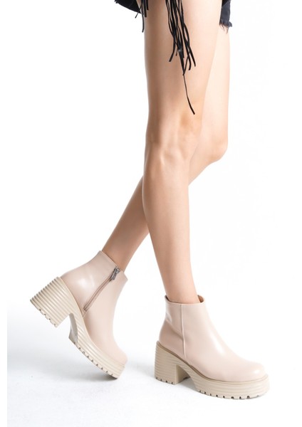 Rubi Kadın Yüksek Taban Topuklu Bot