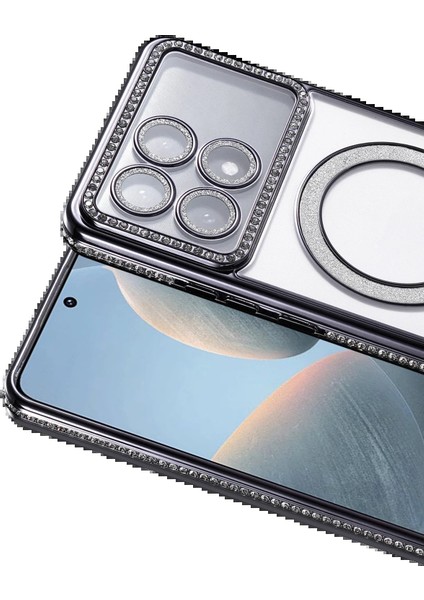 Xiaomi Poco X6 Pro Joke Simli Magneticsafe Kılıf - SIYAH-(5796) - MCT4341-3147 fiyatları