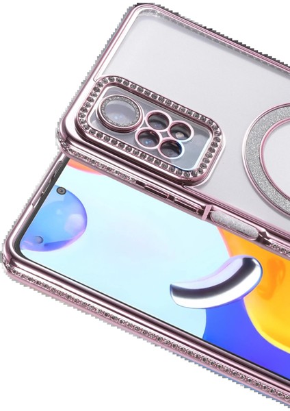 Xiaomi Redmi Note 12 Pro 4g Joke Simli Magneticsafe Kılıf - PEMBE-(5796) - MCT2042-2845 fiyatları