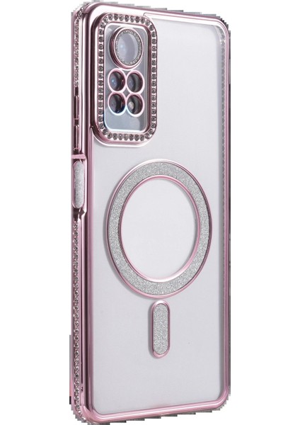 Xiaomi Redmi Note 12 Pro 4g Joke Simli Magneticsafe Kılıf - PEMBE-(5796) - MCT2042-2845 modelleri